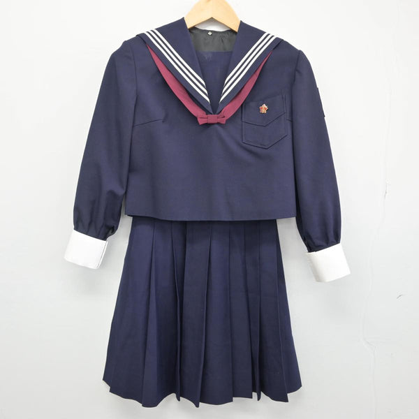 中古制服】静岡県 静岡英和女学院中学校・高等学校 女子制服 5点（セーラー服・スカート）sf027746【リサイクル学生服】 | 中古制服通販パレイド