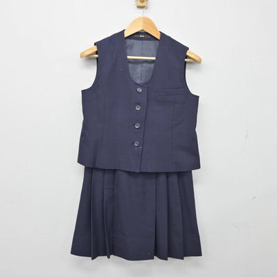 【中古】東京都 女子美術大学付属高等学校 女子制服 4点（ブレザー・ベスト・スカート）sf027767