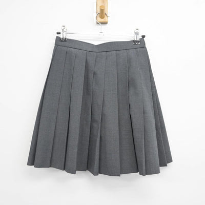 【中古】福岡県 海星女子学院高等学校 女子制服 2点（ニットベスト・スカート）sf027772