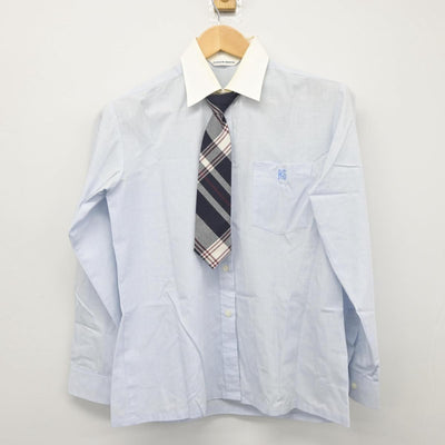 【中古】東京都 駒沢学園女子高等学校 女子制服 3点（シャツ・ニット）sf027791