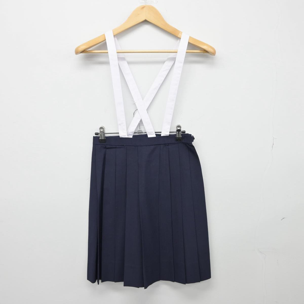 【中古】大分県 大分大学教育学部附属小学校 女子制服 4点（セーラー服・スカート）sf027796