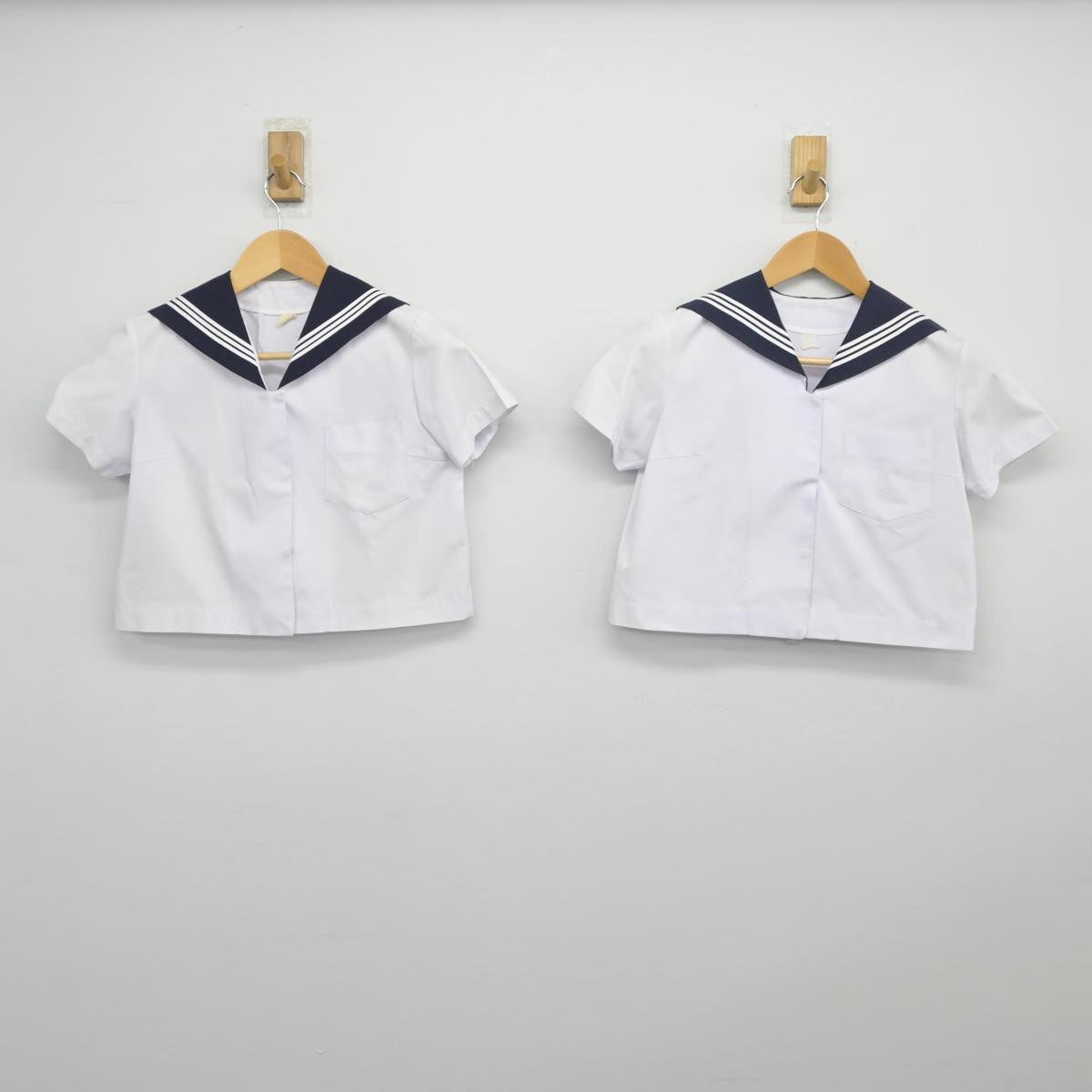 【中古】大分県 大分大学教育学部附属小学校 女子制服 2点（セーラー服）sf027799