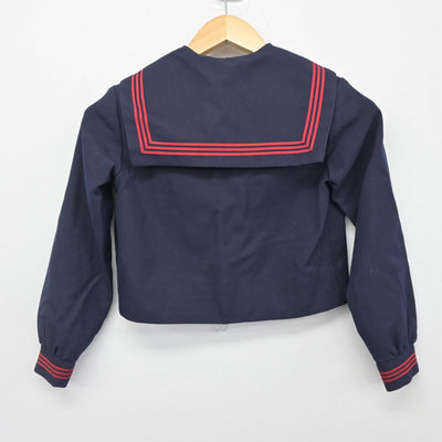 【中古】大分県 大分大学教育学部附属小学校 女子制服 2点（セーラー服・ジャンパースカート）sf027803