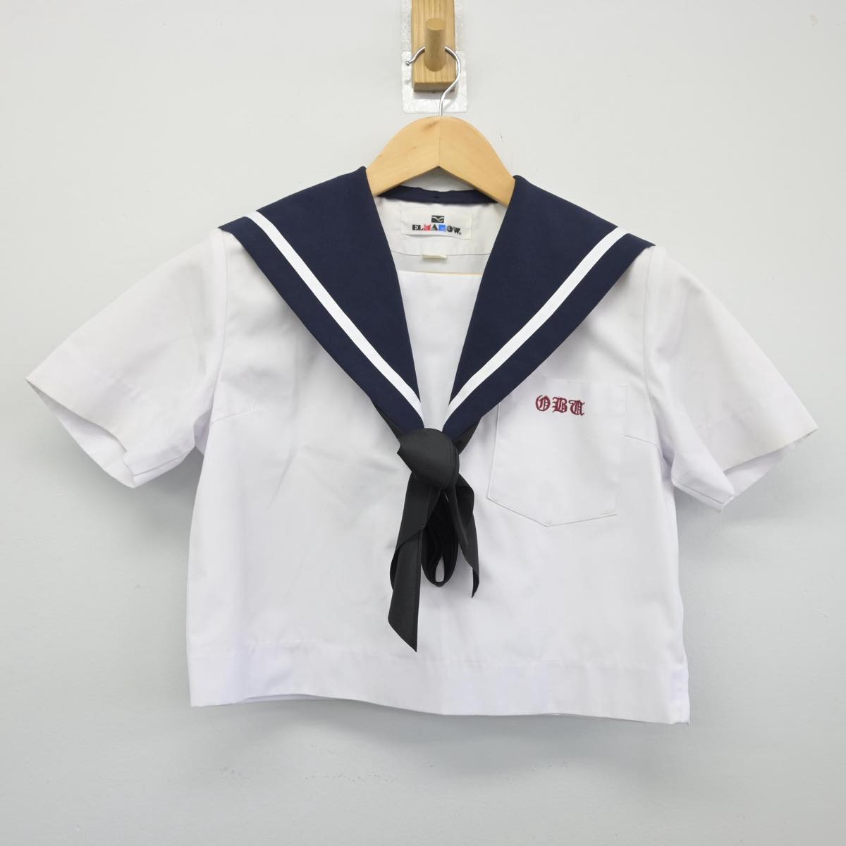 【中古】愛知県 大府高等学校 女子制服 3点（セーラー服・スカート）sf027834