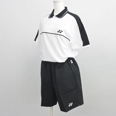 【中古】大阪府 大宮中学校/軟式テニス部ユニフォーム 女子制服 2点（部活ユニフォーム 上・部活ユニフォーム 下）sf027856