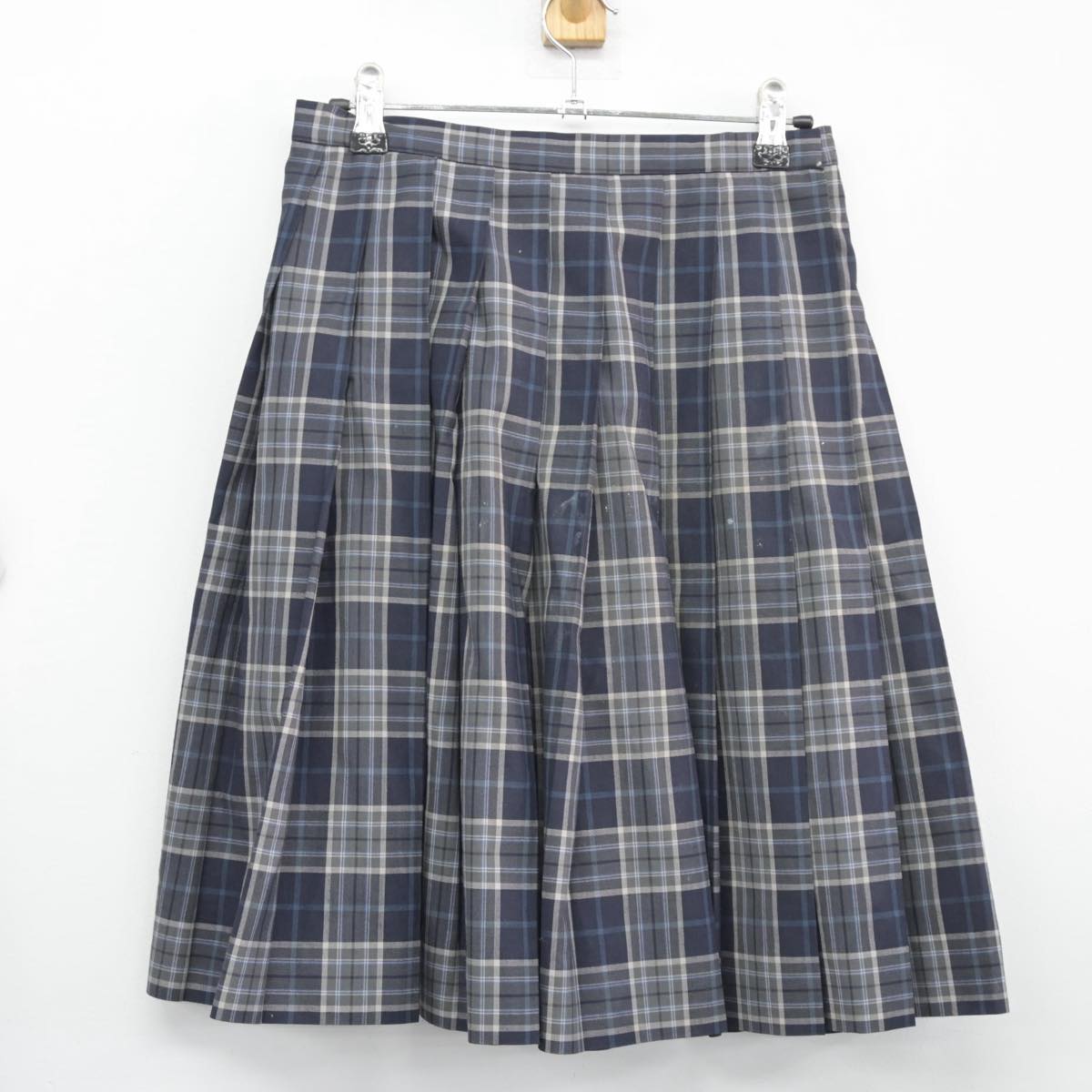 【中古】大阪府 大阪夕陽丘学園高等学校 女子制服 2点（シャツ・スカート）sf027859