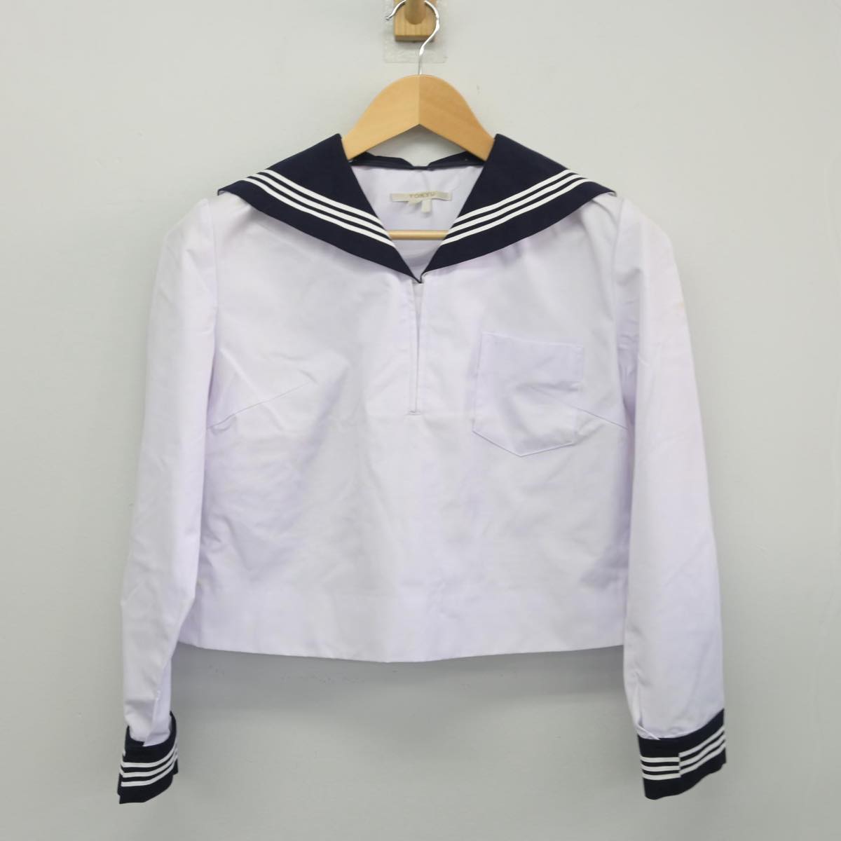 【中古】長野県 櫻ヶ岡中学校 女子制服 1点（セーラー服）sf027863