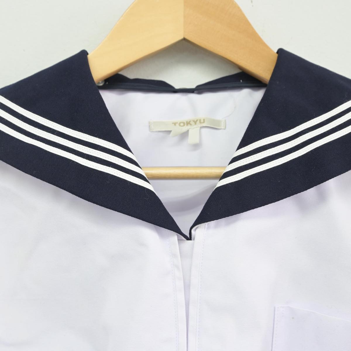 【中古】長野県 櫻ヶ岡中学校 女子制服 1点（セーラー服）sf027863