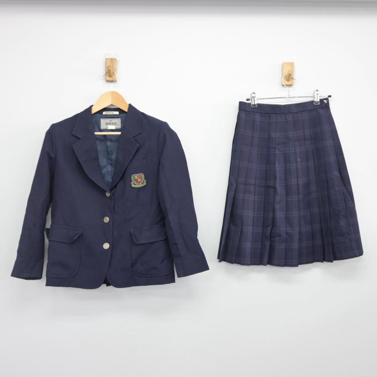 【中古】愛知県 猿投農林高等学校 女子制服 3点（ブレザー・スカート）sf027865