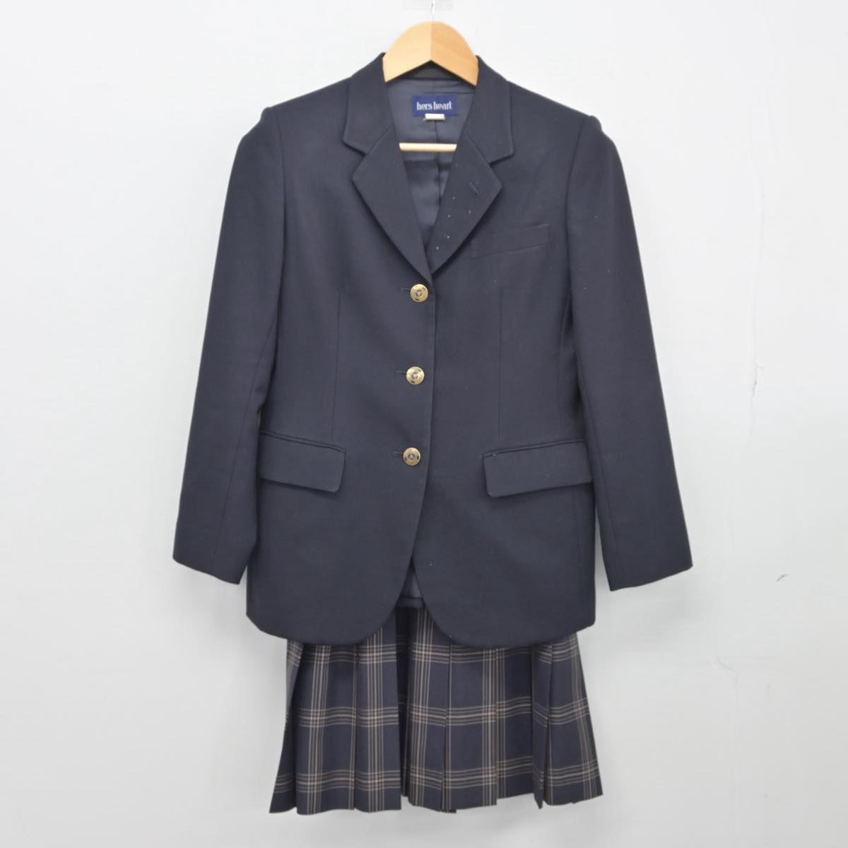 【中古】埼玉県 所沢中央高等学校 女子制服 3点（ブレザー・スカート）sf027866