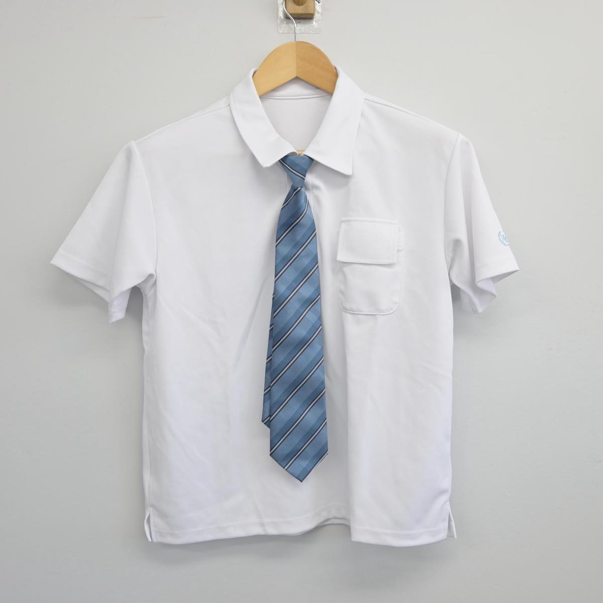 【中古】埼玉県 蕨市立第二中学校 女子制服 3点（シャツ・スカート）sf027870