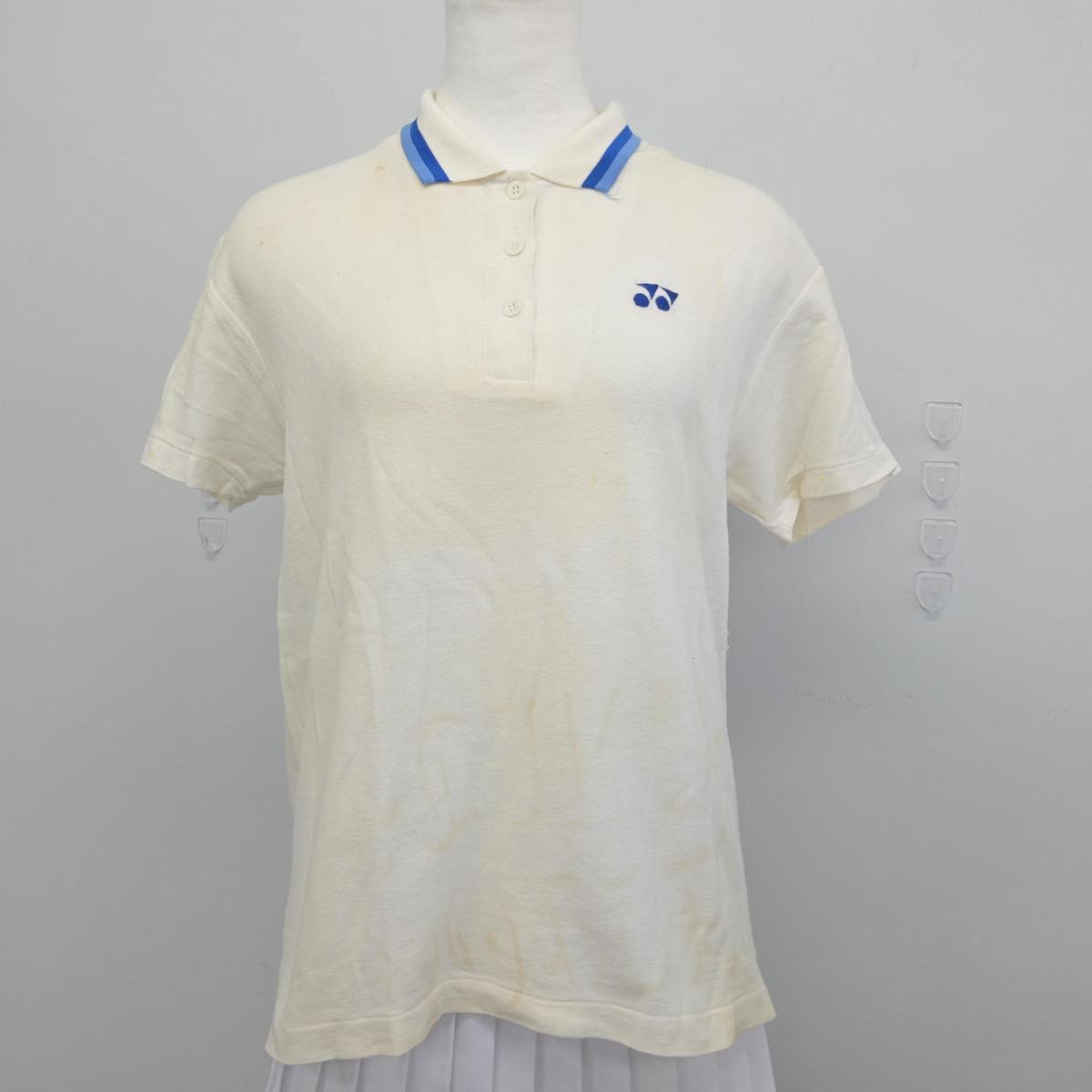 【中古】大阪府 大正北中学校/バトミントン部ユニフォーム 女子制服 2点（部活ユニフォーム 上・部活ユニフォーム 下）sf027883