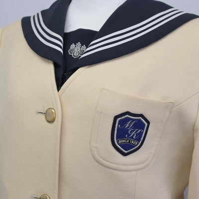 【中古】東京都 目白研心高等学校 女子制服 3点（ブレザー・セーラー服・スカート）sf027893