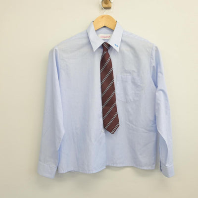 【中古】北海道 北広島西高等学校 女子制服 3点（ブレザー・シャツ）sf027896