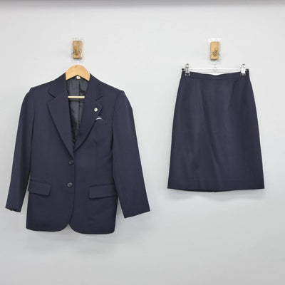 【中古】広島県 安田女子大学 女子制服 3点（ブレザー・スカート）sf027903