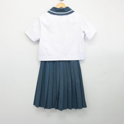 【中古】大分県 昭和中学校 女子制服 3点（シャツ・スカート）sf027906