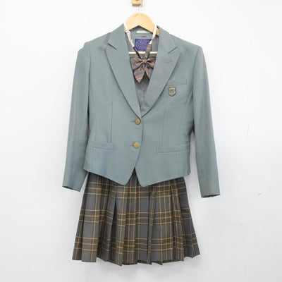 【中古】北海道 札幌白陵高等学校 女子制服 3点（ブレザー・スカート）sf027925