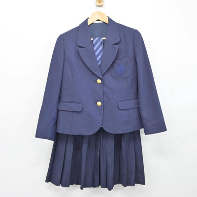 【中古】神奈川県 日大高等学校 女子制服 3点（ブレザー・スカート）sf027931