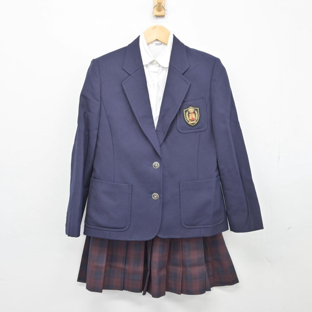 【中古制服】東京都 文教大学附属中学校・高等学校/旧モデル 女子制服 3点（ブレザー・シャツ・スカート）sf027938【リサイクル学生服】 |  中古制服通販パレイド