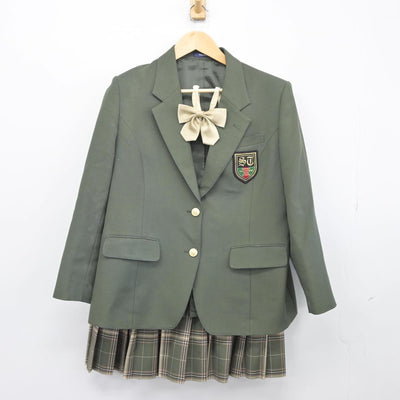 【中古】千葉県 沼南高柳高等学校 女子制服 3点（ブレザー・スカート）sf027948