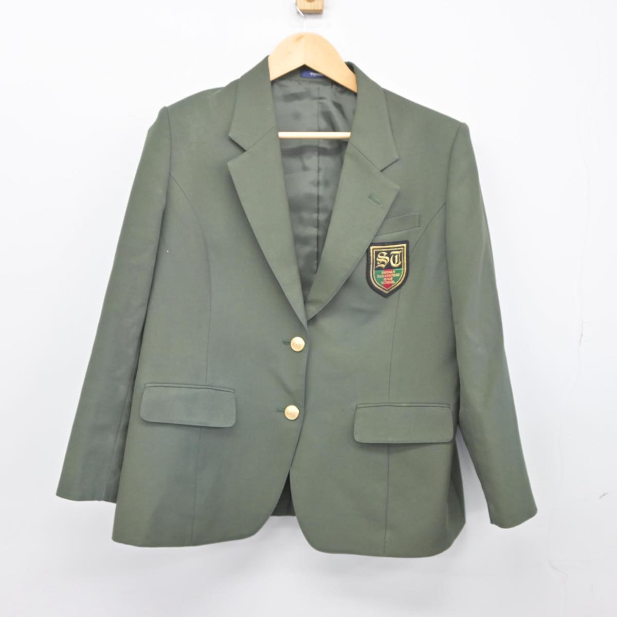 【中古】千葉県 沼南高柳高等学校 女子制服 3点（ブレザー・スカート）sf027948