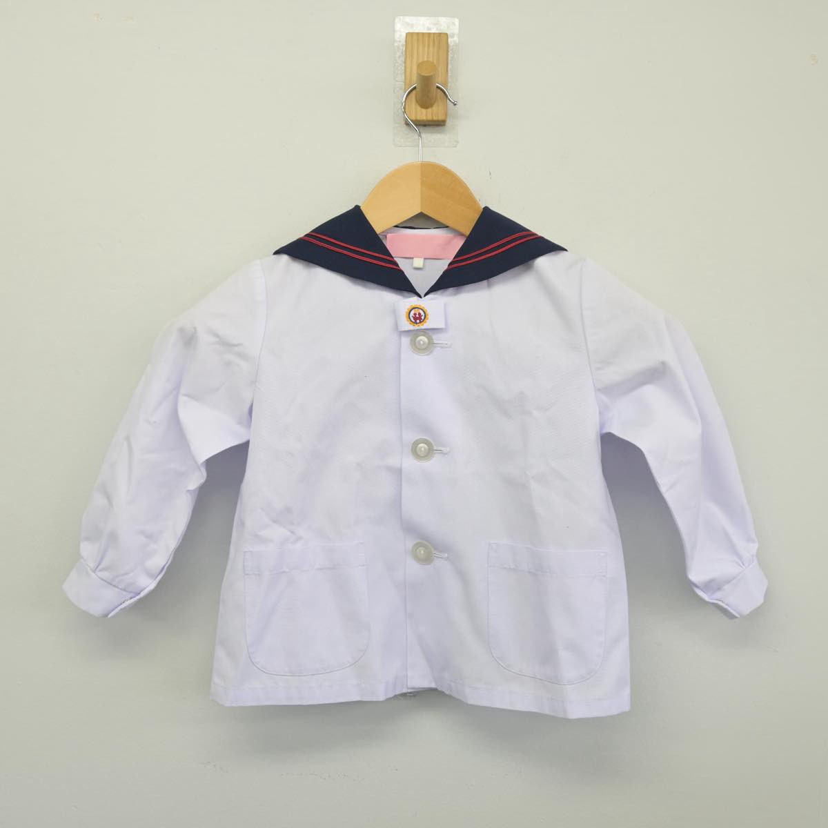 【中古】岐阜県 多治見ひまわり幼稚園 女子制服 1点（部活ユニフォーム 上）sf027954