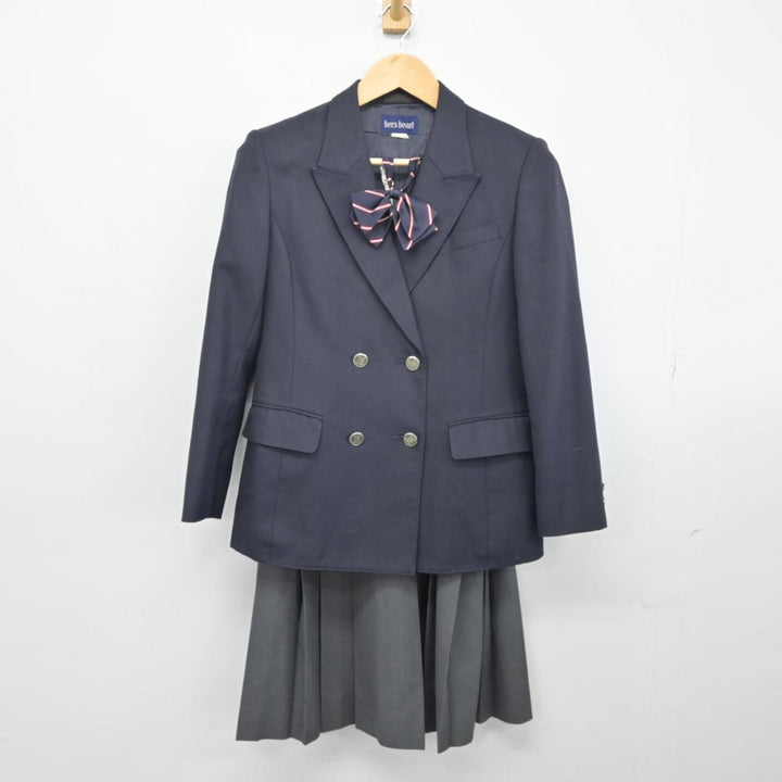中古制服】奈良県 平城高等学校 女子制服 3点（ブレザー
