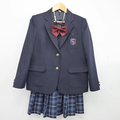 【中古】滋賀県 堅田中学校 女子制服 3点（ブレザー・スカート）sf027964