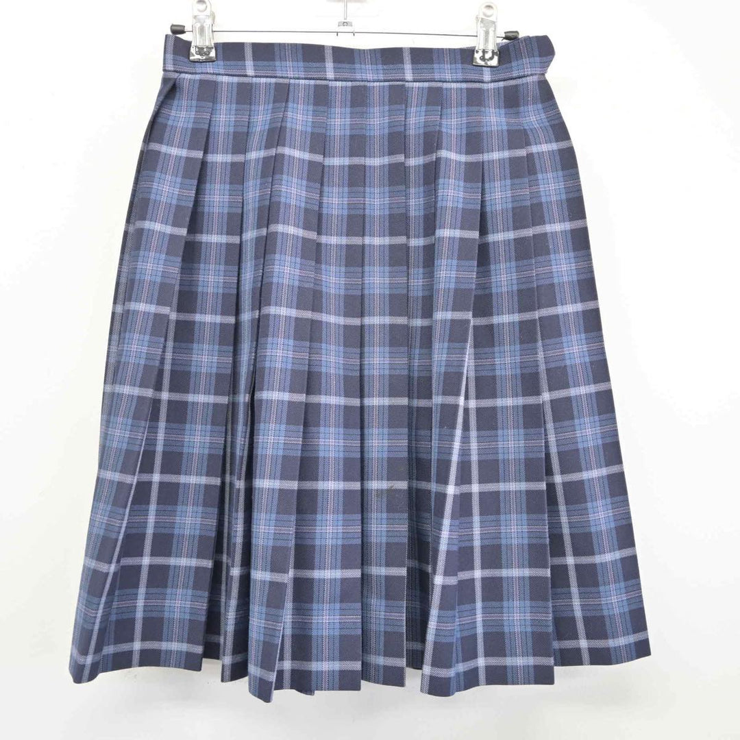 中古制服】滋賀県 堅田中学校 女子制服 3点（ブレザー・スカート