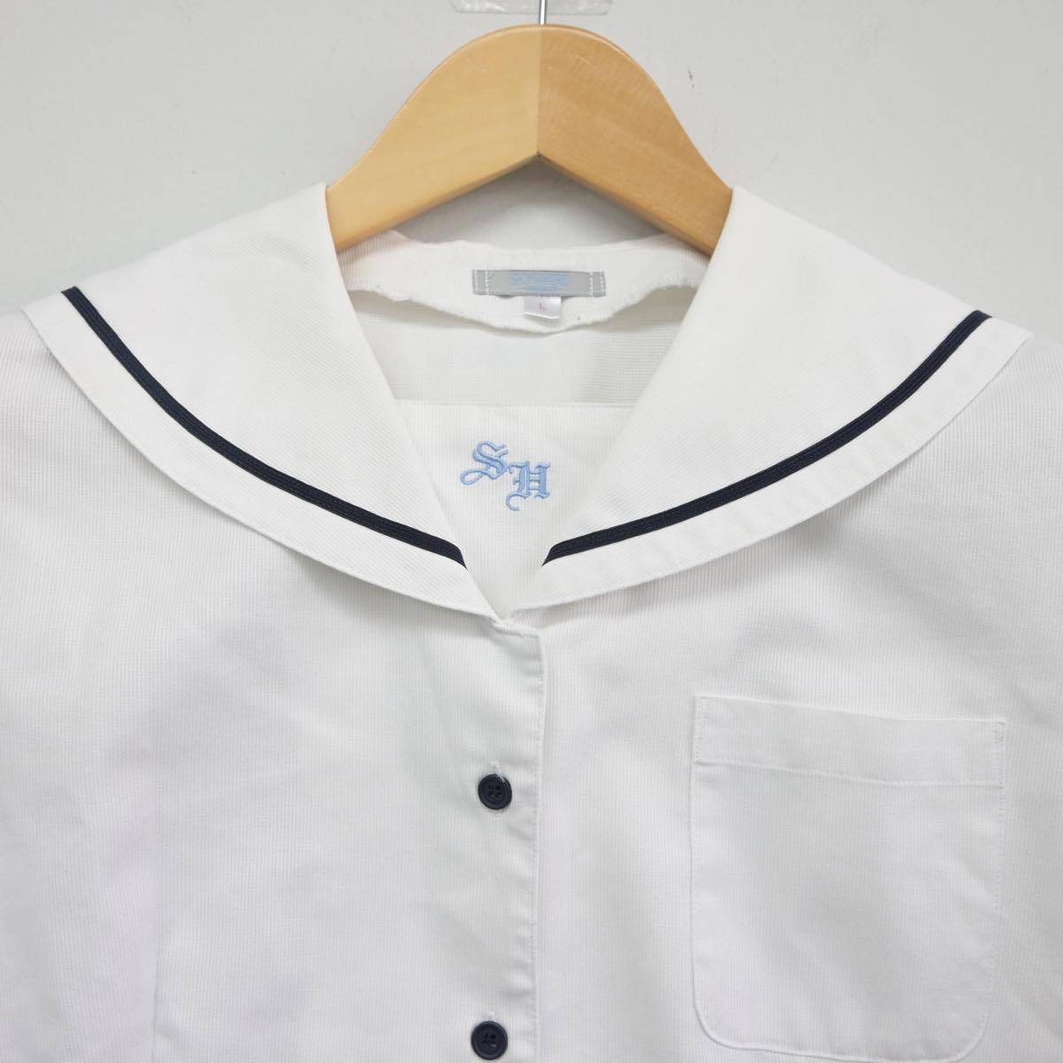 【中古】福島県 須賀川高等学校 女子制服 1点（セーラー服）sf027971