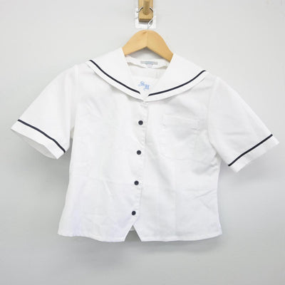 【中古】福島県 須賀川高等学校 女子制服 2点（セーラー服）sf027972