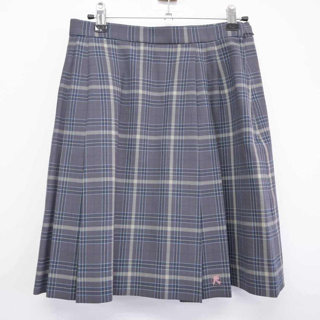 JK制服　使用済み　限定特価 中古制服】群馬県 高崎女子高等学校 女子制服 4点（ブレザー