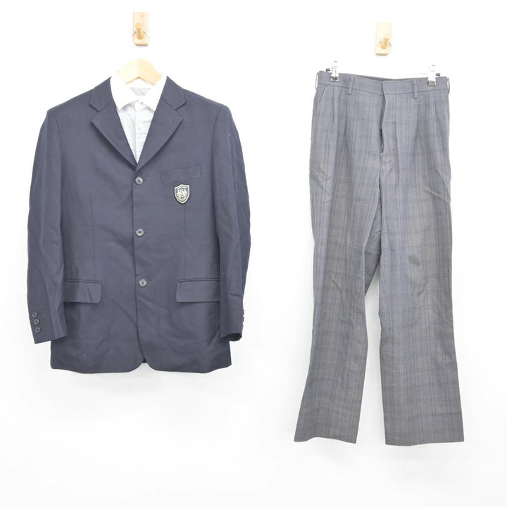 【中古制服】奈良県 西和清陵高等学校 男子制服 3点（ブレザー・シャツ・ズボン）sf027991【リサイクル学生服】 | 中古制服通販パレイド