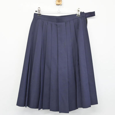 【中古】静岡県 掛川市立桜が丘中学校 女子制服 3点（セーラー服・スカート）sf027998