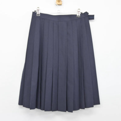 【中古】静岡県 掛川市立桜が丘中学校 女子制服 2点（セーラー服・スカート）sf027999