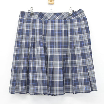 【中古】大阪府 夕陽丘学園高等学校 女子制服 3点（シャツ・スカート）sf028003