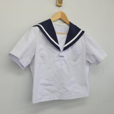 【中古】香川県 丸亀市立西中学校 女子制服 1点（セーラー服）sf028019