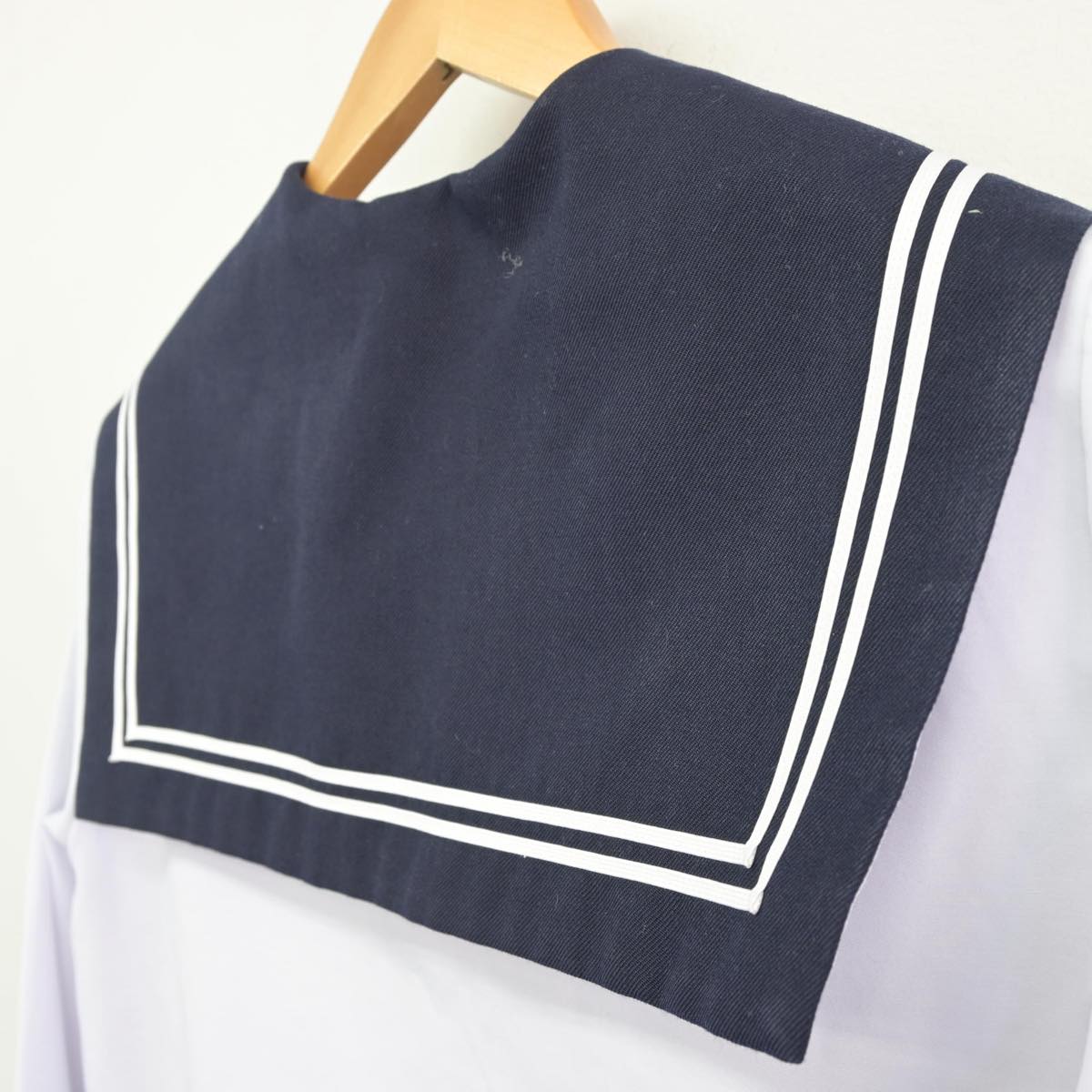 【中古】静岡県 清水庵原中学校 女子制服 1点（セーラー服）sf028046