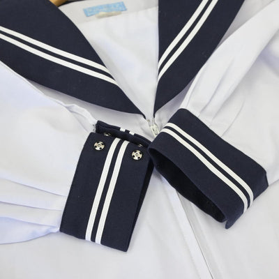 【中古】静岡県 清水庵原中学校 女子制服 1点（セーラー服）sf028046