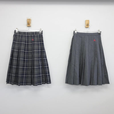 【中古】群馬県 前橋育英高等学校 女子制服 2点（スカート）sf028057