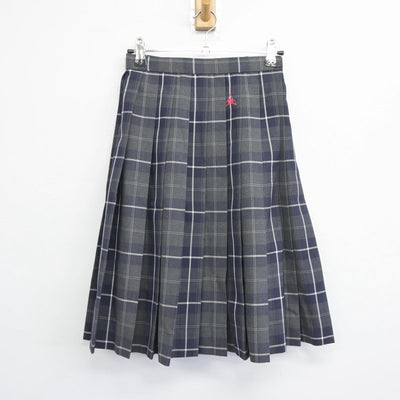 【中古】群馬県 前橋育英高等学校 女子制服 2点（スカート）sf028057