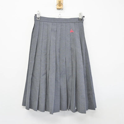 【中古】群馬県 前橋育英高等学校 女子制服 2点（スカート）sf028057