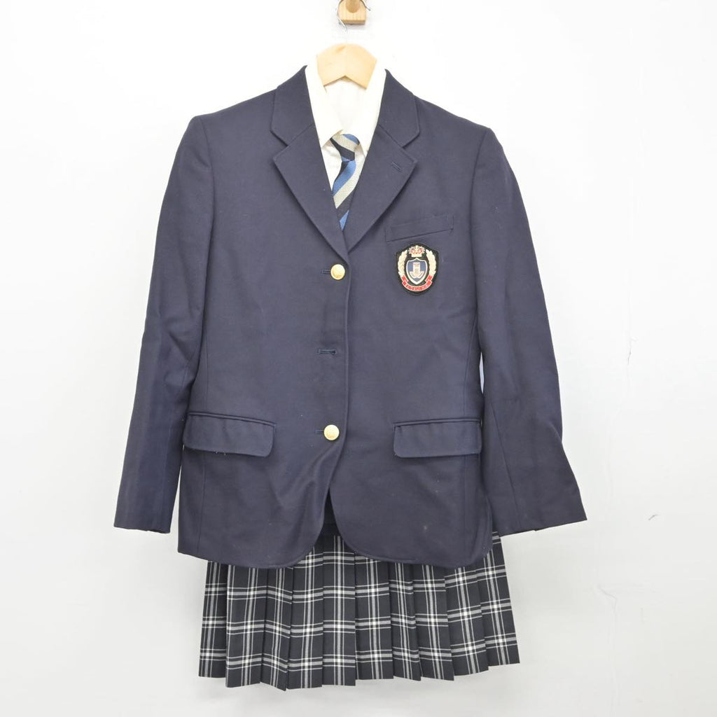 【中古制服】岡山県 西大寺高等学校 女子制服 5点（ブレザー・ニット・シャツ・スカート）sf028064【リサイクル学生服】 | 中古制服通販パレイド