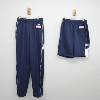 【中古】青森県 沖館中学校 女子制服 3点（体操服 上・体操服 下・ジャージ 下）sf028068