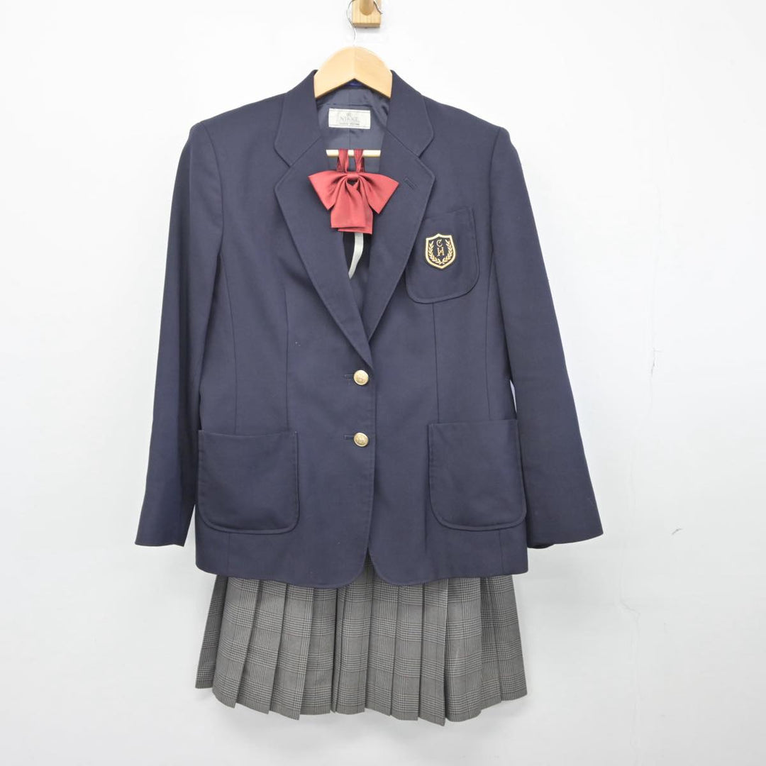 【中古制服】茨城県 日立商業高校 女子制服 5点（ブレザー・ベスト・スカート）sf028073【リサイクル学生服】 | 中古制服通販パレイド