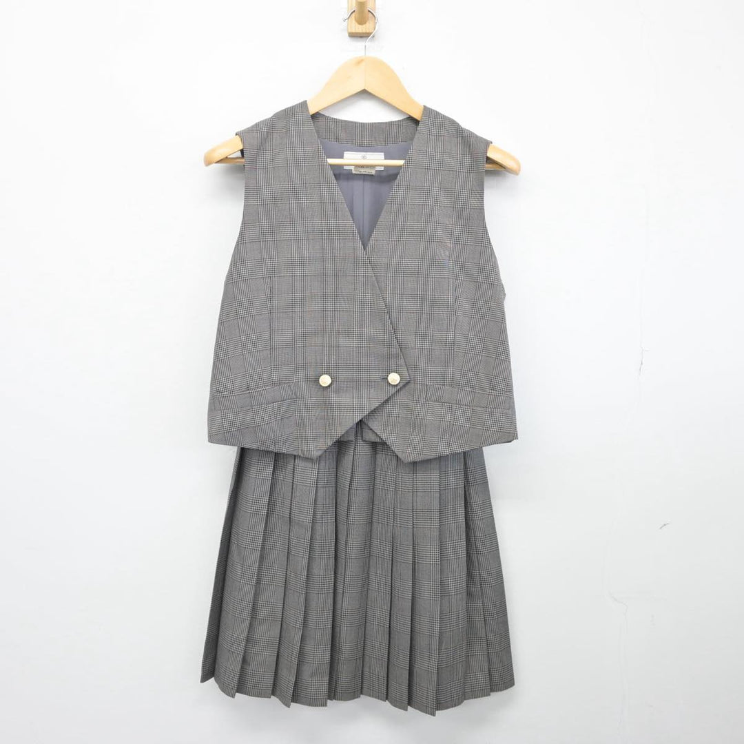 中古制服】茨城県 日立商業高校 女子制服 5点（ブレザー・ベスト・スカート）sf028073【リサイクル学生服】 | 中古制服通販パレイド