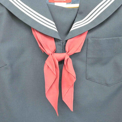 【中古】茨城県 坂本中学校 女子制服 3点（セーラー服・スカート）sf028076