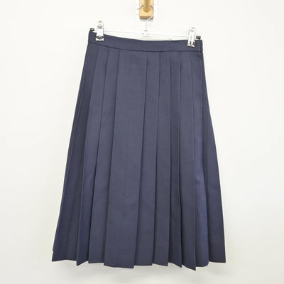 【中古】茨城県 坂本中学校 女子制服 3点（セーラー服・スカート）sf028076