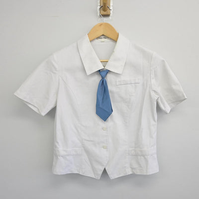 【中古】東京都 共立女子中学高等学校 女子制服 3点（ニットベスト・シャツ）sf028080