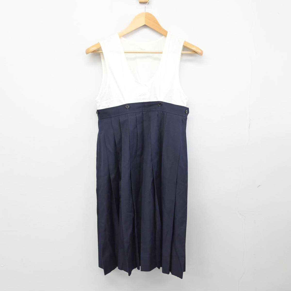 【中古】東京都 共立女子中学高等学校 女子制服 4点（セーラー服・スカート）sf028084